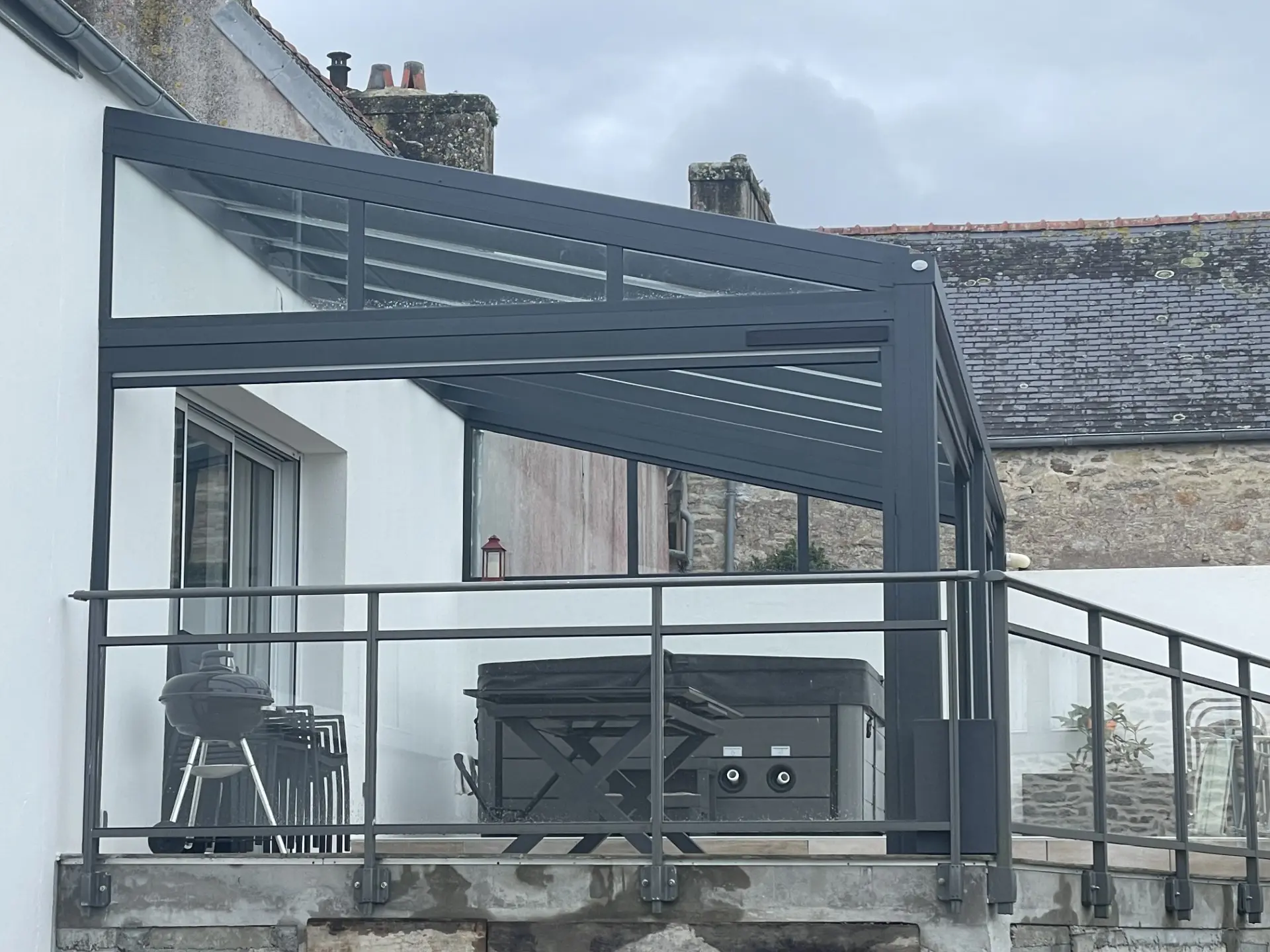 Pergola toit vitrée 6_DOUARNENEZ_PSV MENUISERIE