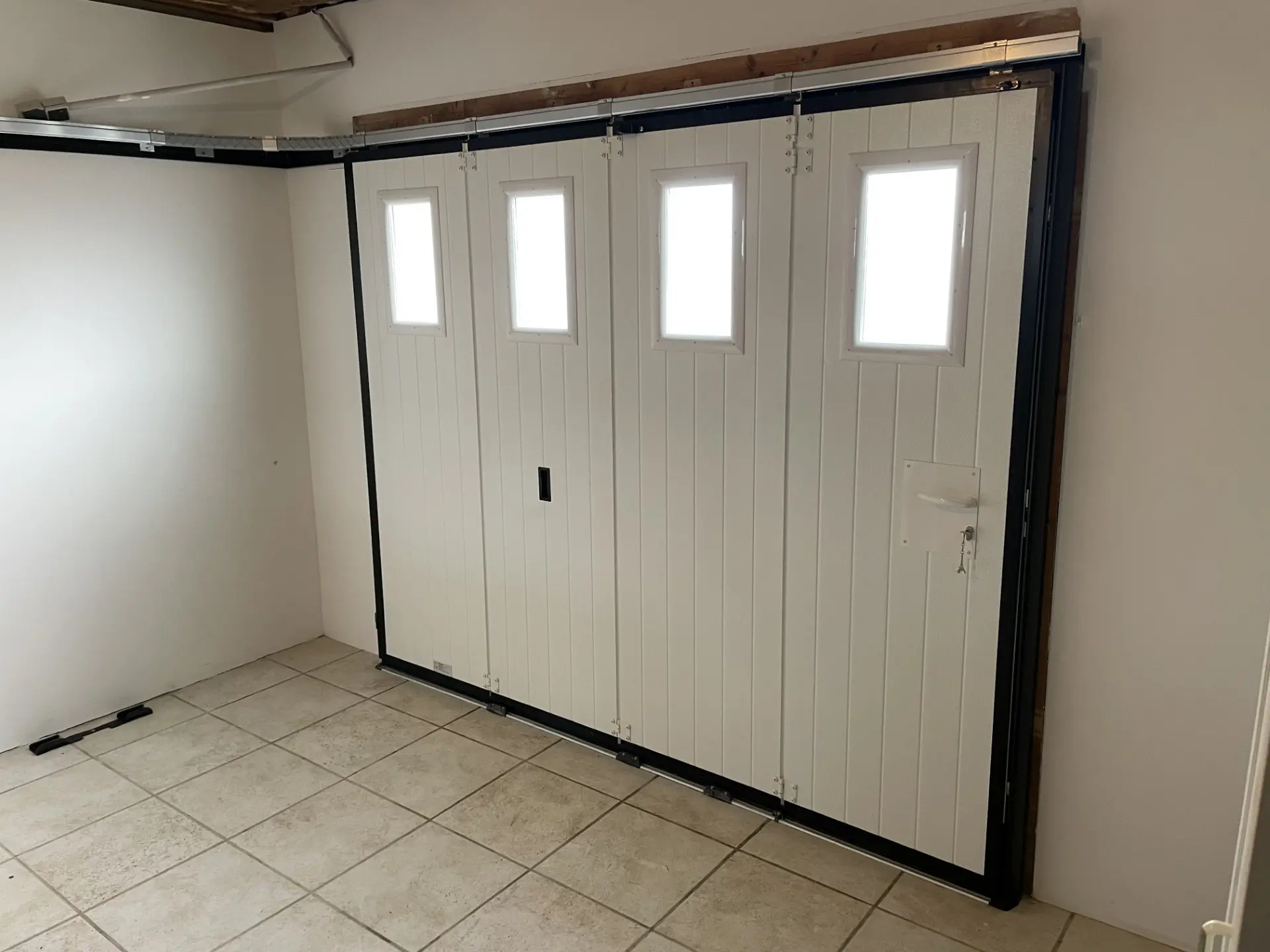 porte de garage coulissante manuel Int_pluguffant_PSV MENUISERIES